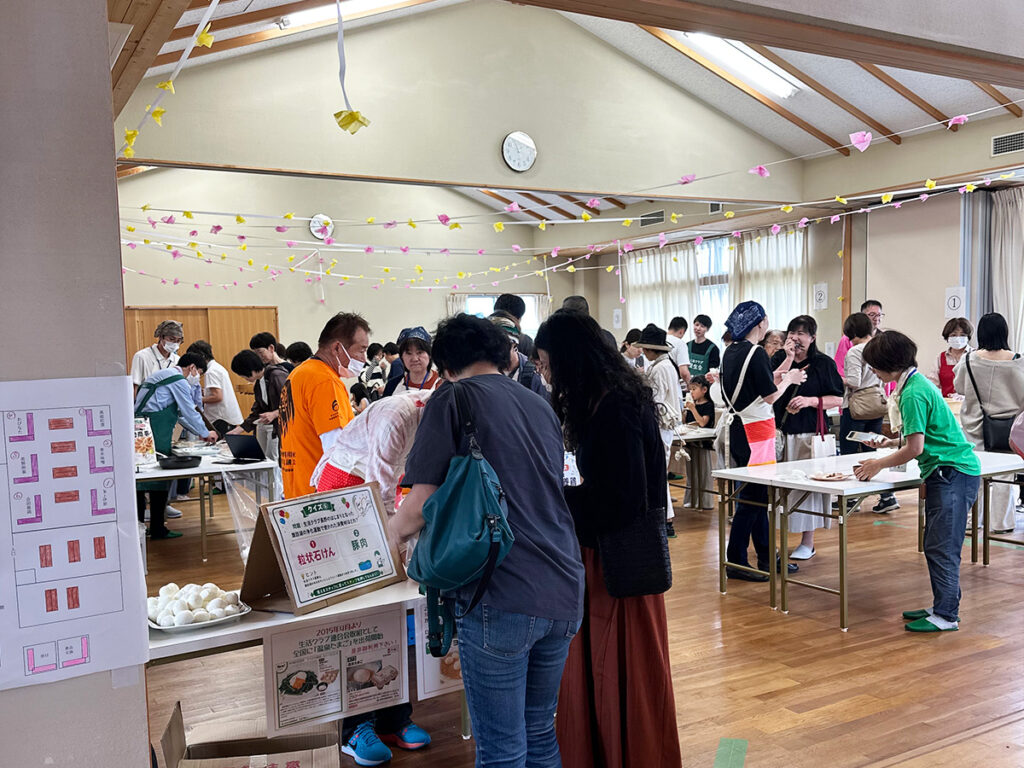 生産者紹介の手書き宣伝ポスター
